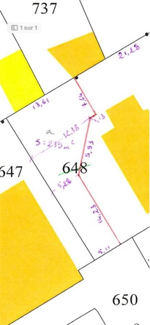 terrain à la vente -   94450  LIMEIL BREVANNES, surface 239 m2 vente terrain - UBI450368339